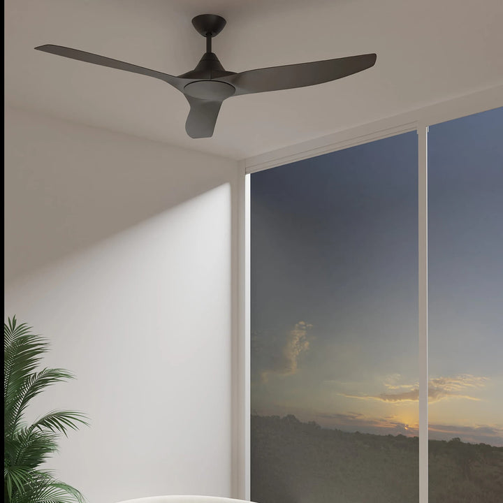 Calibo Smart CloudFan 60" (1520mm) ABS Energy Efficient DC Ceiling Fan and Remote | Black