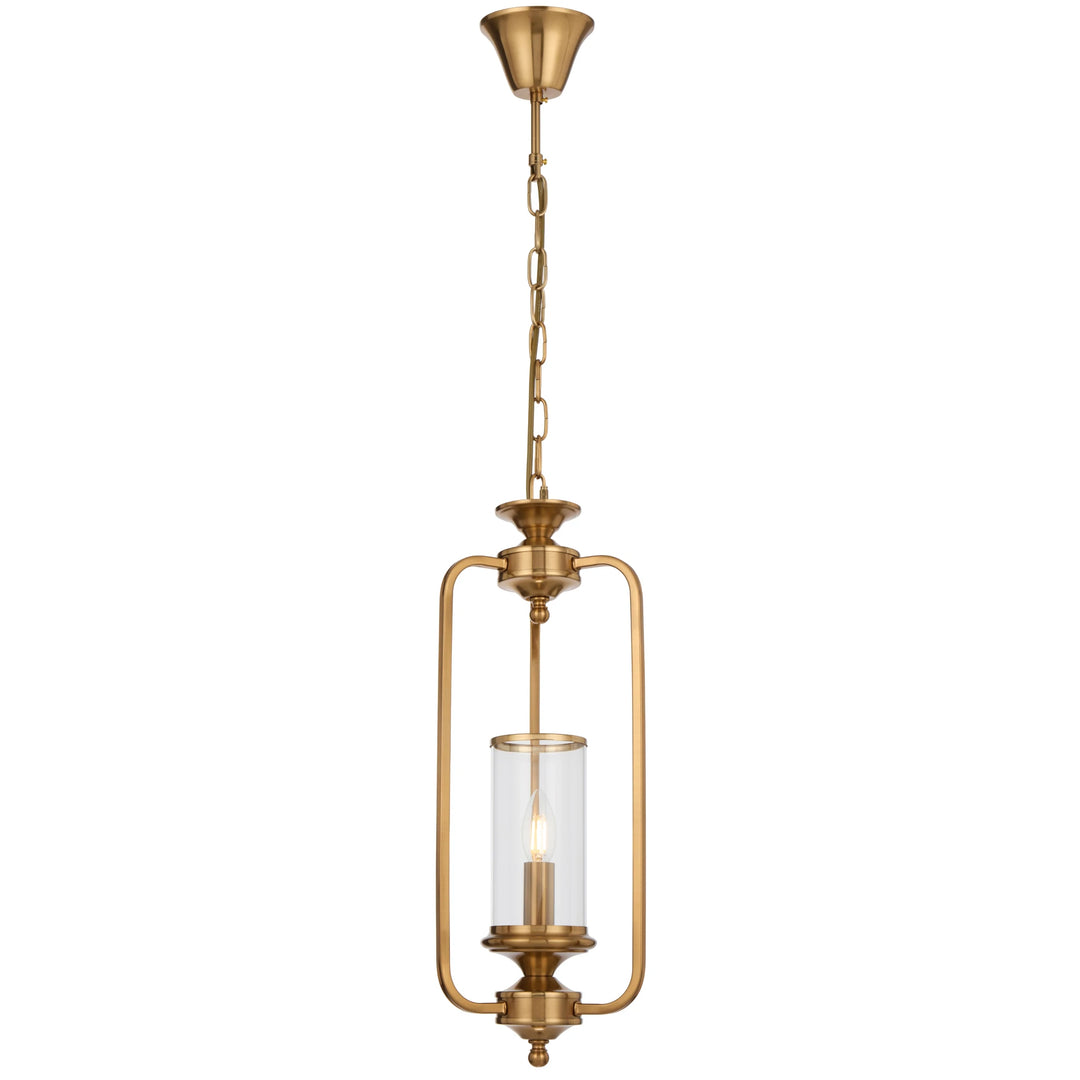 Telbix Velden 1 Light Pendant | Copper