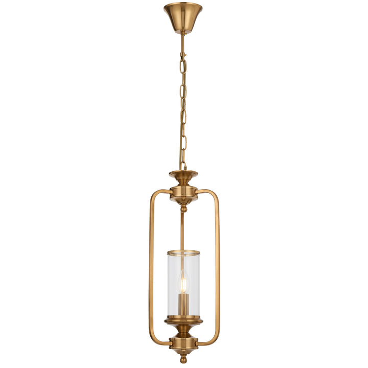 Telbix Velden 1 Light Pendant | Copper