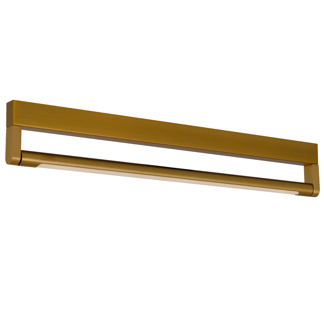 Telbix Arvin Medium Tricolour LED Vanity Light | Antique Gold