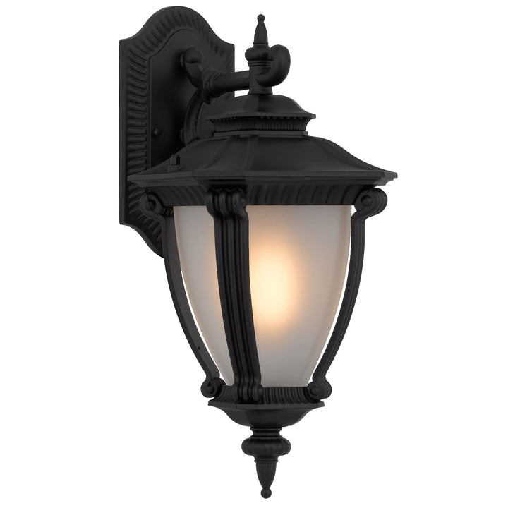 Telbix Delfino Exterior Wall Light | Black