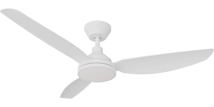 Calibo Sora 52" DC Ceiling Fan with LED Light, Wall Control and Remote | White