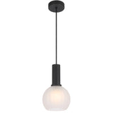 Telbix Black Aosta Pendant Light | Medium