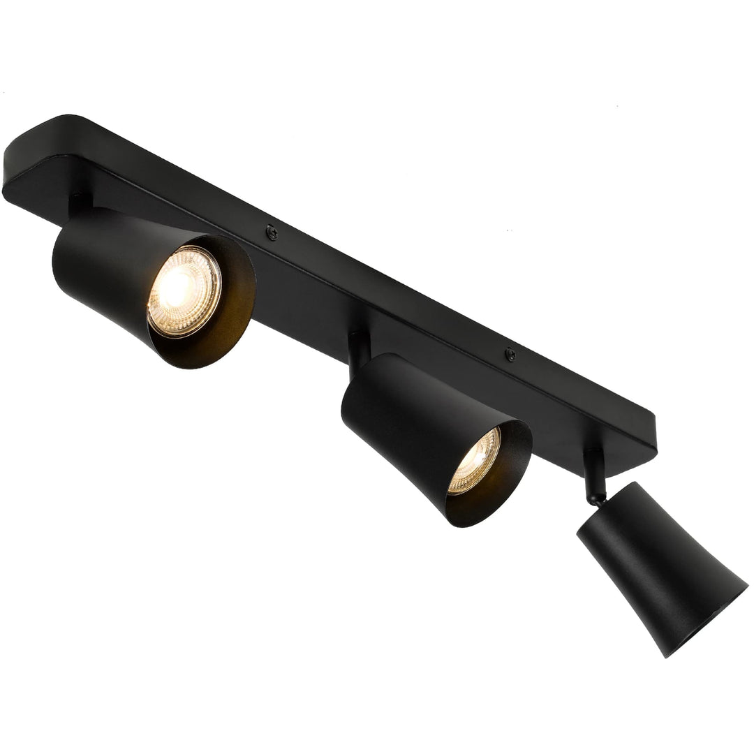 Telbix Alvey 3 Light Bar Spot Light | Black