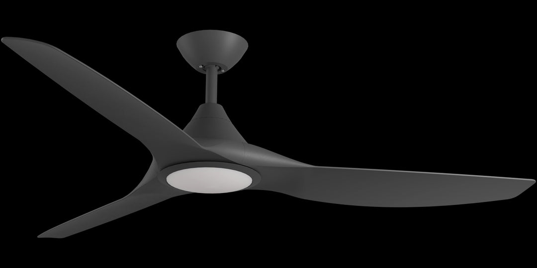 Calibo Smart CloudFan 52" (1300mm) ABS DC Ceiling Fan with 20W CCT LED Light and Remote | Black