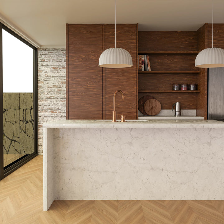 Calibo Rachis Modern Minimalist Fluted Dome Pendant | 600mm