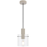 Telbix Mika 140mm Pendant Light | Grey