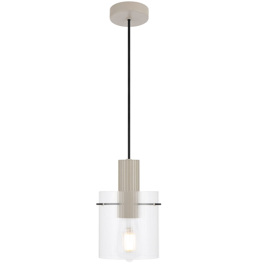 Telbix Mika 140mm Pendant Light | Grey