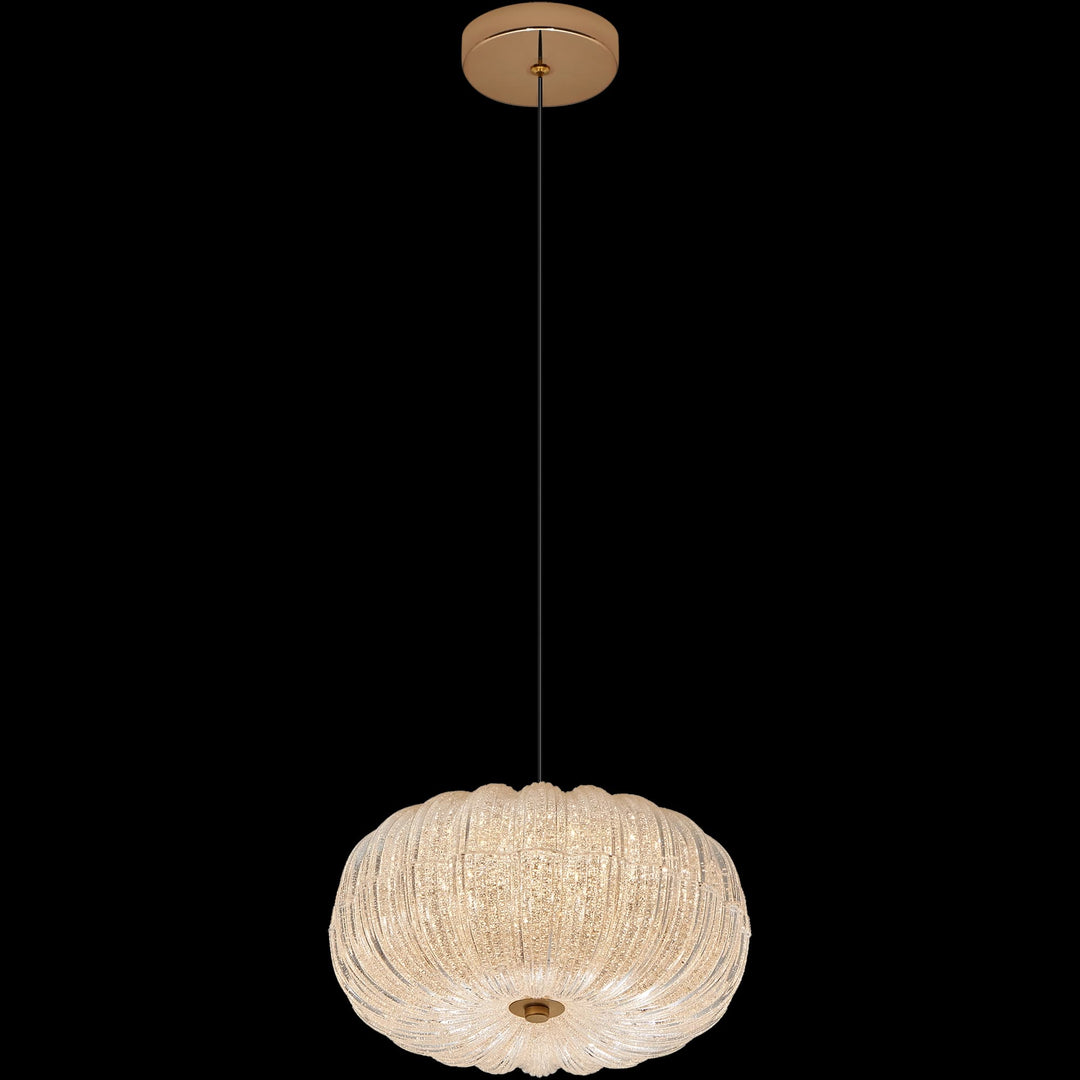 Calibo Allure Crystalline 300mm Pendant | Gold