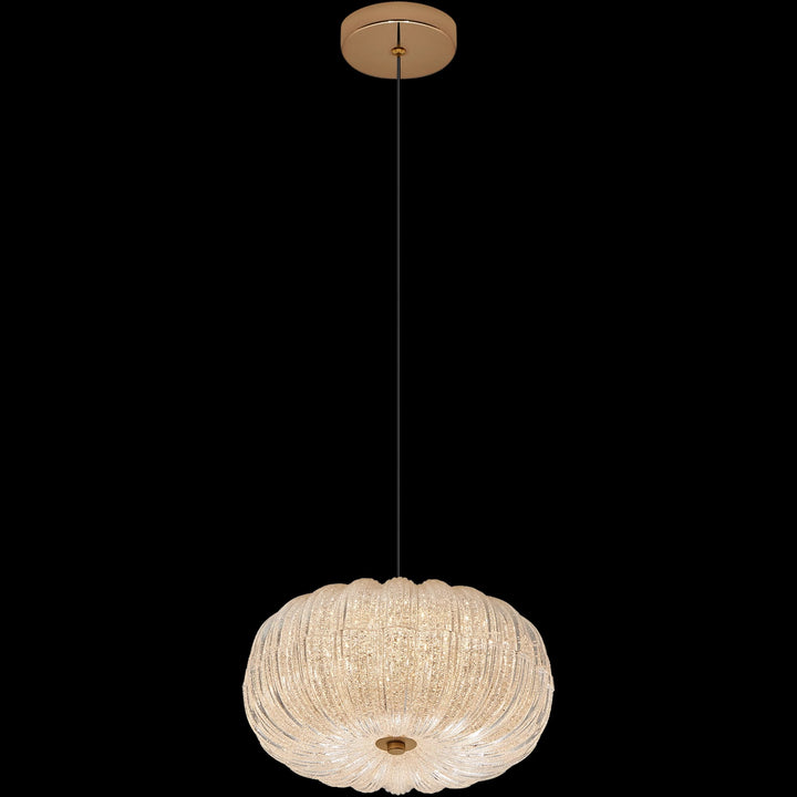 Calibo Allure Crystalline 300mm Pendant | Gold