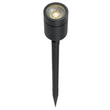 Telbix Luc 5W Variable Voltage Garden Spike Spotlight IP65 | Black