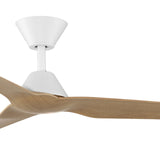 Fanco Infinity-iD 48" DC Smart Ceiling Fan with Remote | White and Beechwood