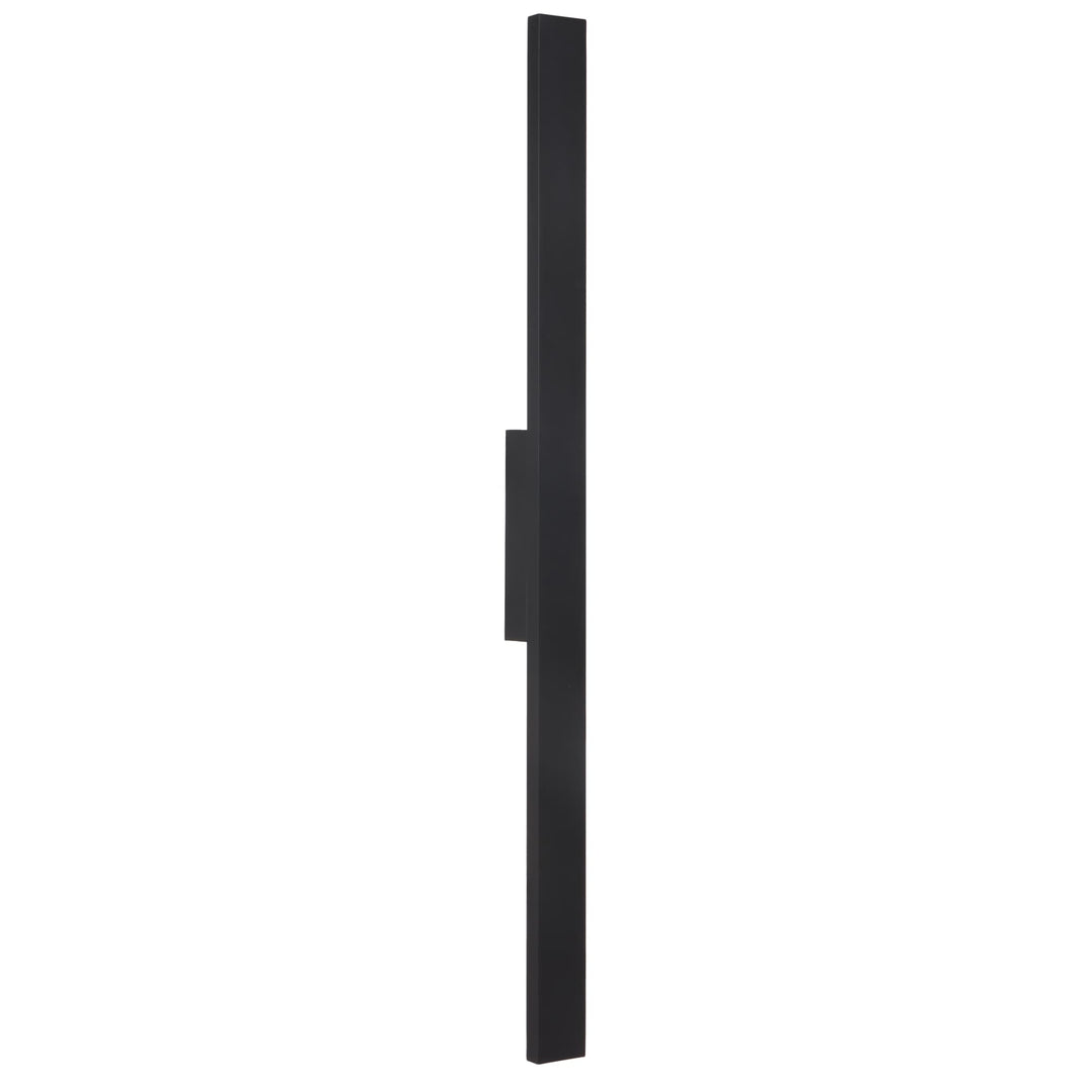 Telbix Ebiza Slimline Tricolour LED Exterior Wall Light | Black