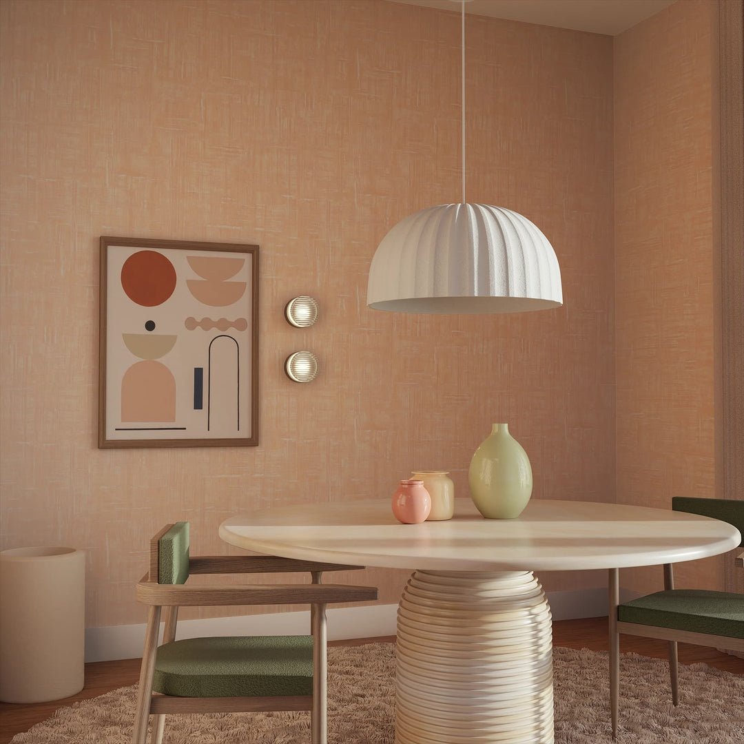 Calibo Rachis Modern Minimalist Fluted Dome Pendant | 450mm