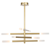 Telbix Pinta 8 Light LED Pendant Light | Gold