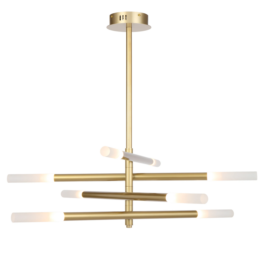 Telbix Pinta 8 Light LED Pendant Light | Gold