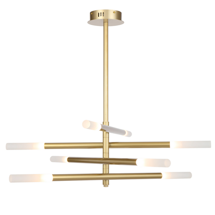 Telbix Pinta 8 Light LED Pendant Light | Gold