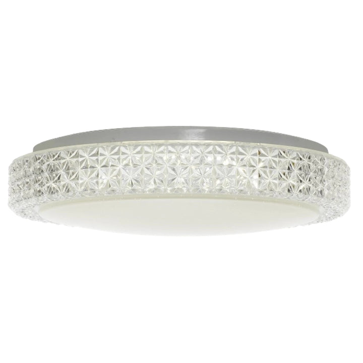 Telbix Amelia 32W LED Oyster Light | White