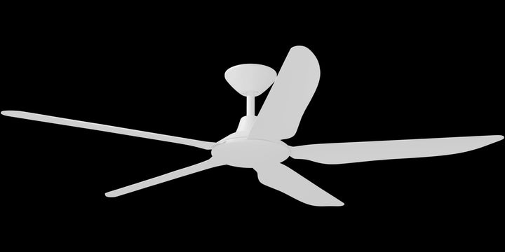 Calibo Storm 56" (1430mm) 5 Blade Indoor/Outdoor DC Ceiling Fan and Remote | White