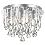 Telbix Sandro 5 Light Crystal CTC Light | Chrome