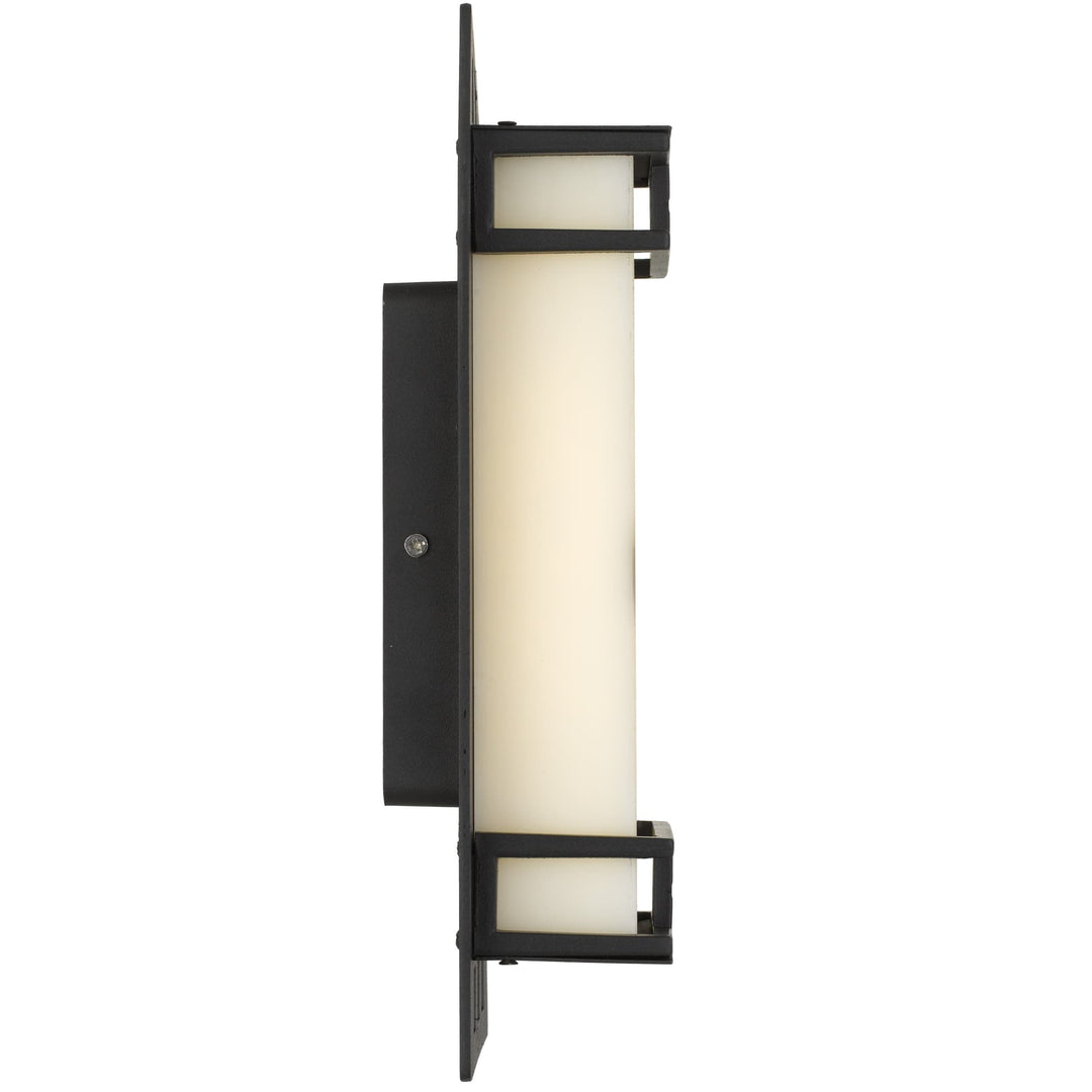 Telbix Burch 7W LED Exterior Wall Light | Black