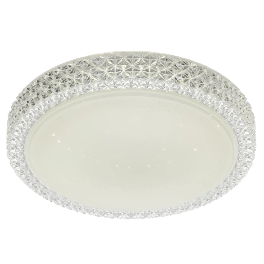 Telbix Amelia 32W LED Oyster Light | White