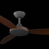 Calibo Condor 56" DC Smart Ceiling Fan with Remote Control | Black and Koa