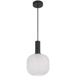 Telbix Black Aosta Pendant Light | Large