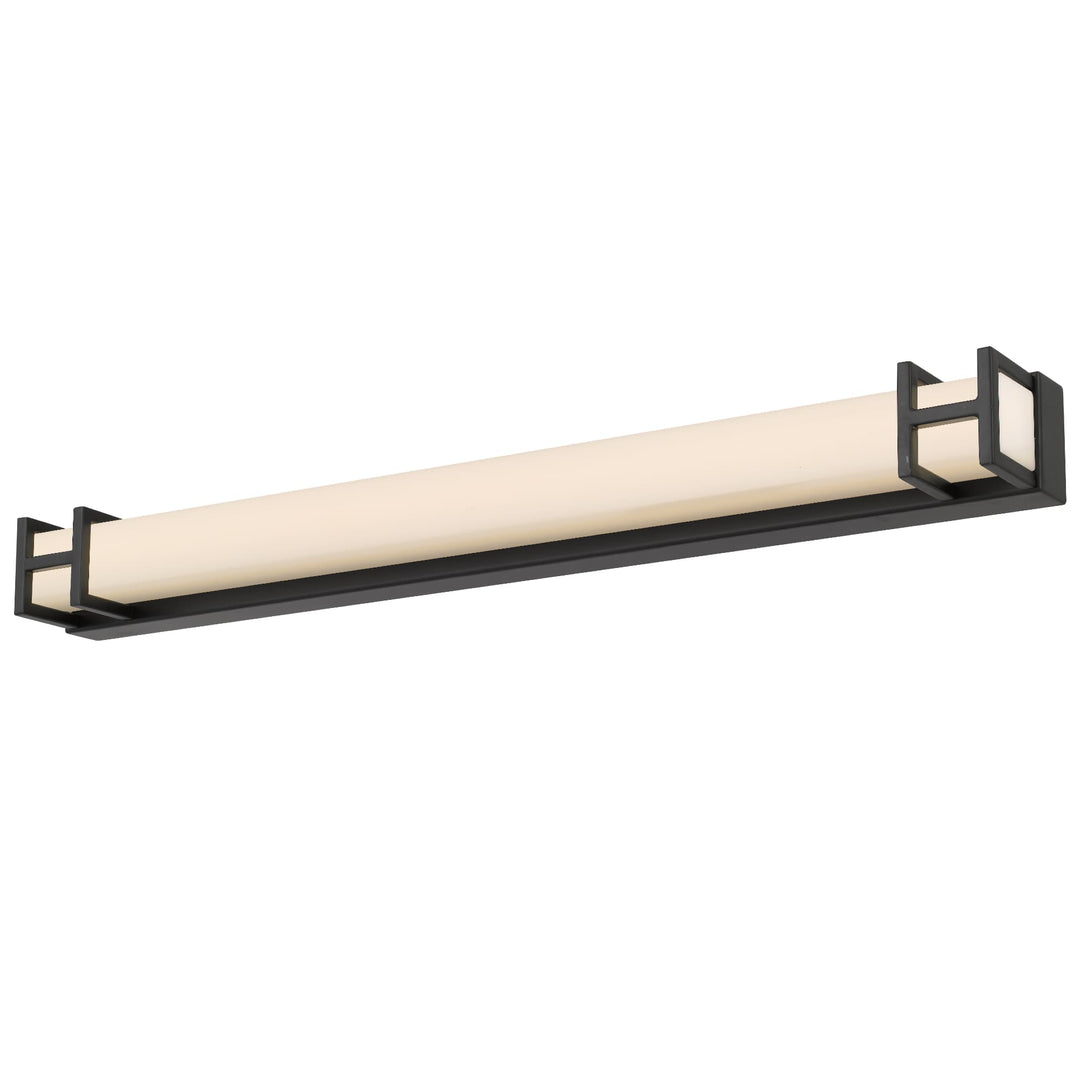 Telbix Gilson Medium Tricolour LED Vanity Light | Black