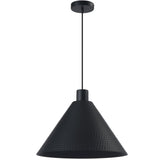 Telbix Kestra Medium Pendant Light | Black