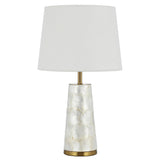 Telbix Fusell 1 Light Table Lamp (E27) | White