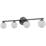 Telbix Moran 4 Light Vanity Light | Black