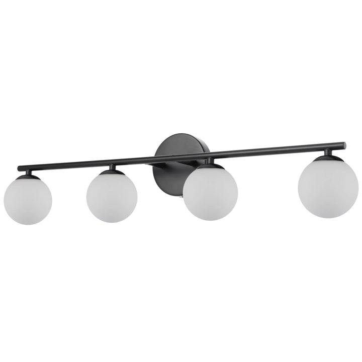 Telbix Moran 4 Light Vanity Light | Black