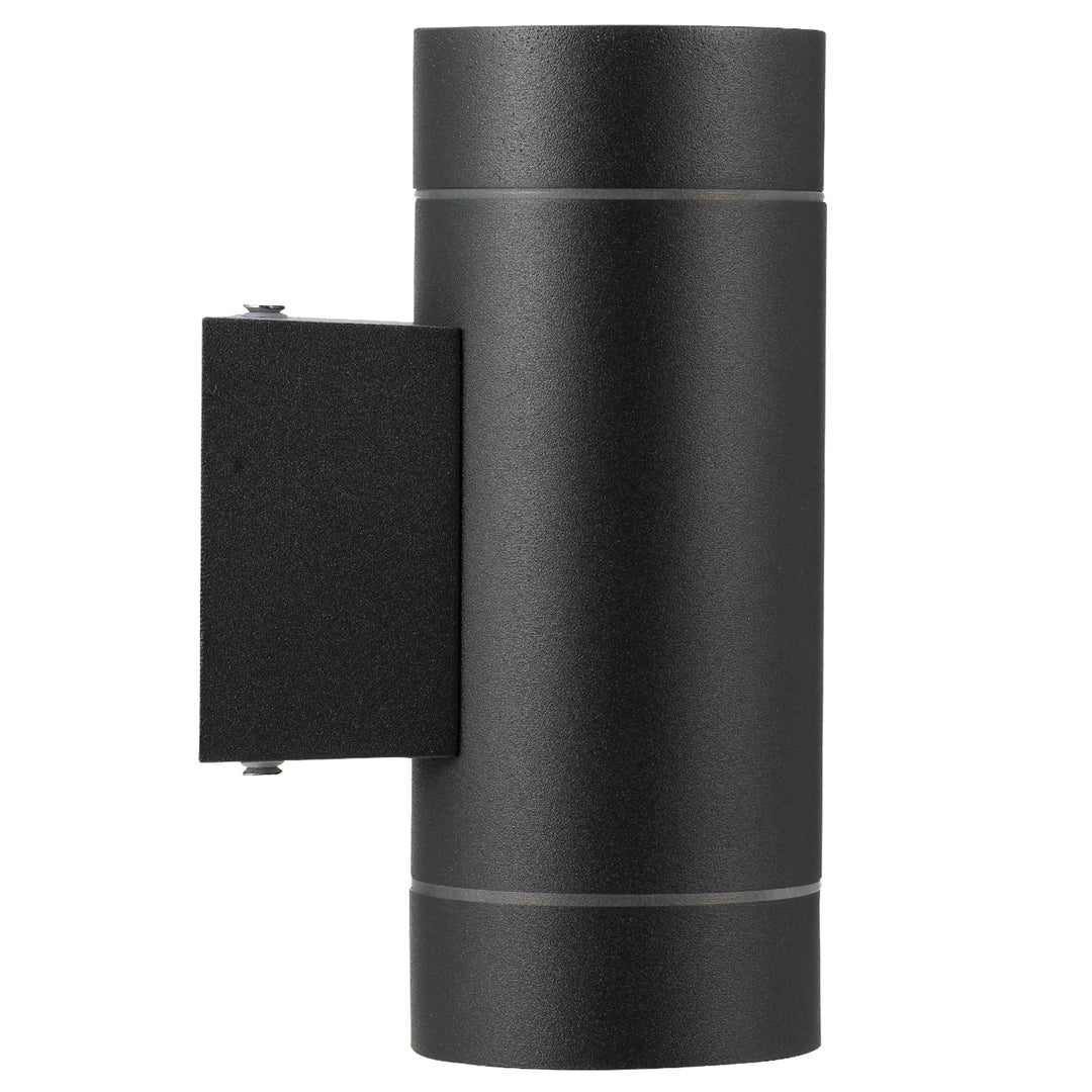 Telbix Kman 12W LED Up/Down Wall Light | Black