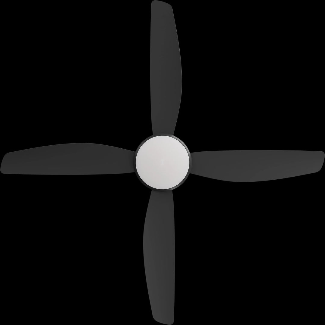 Calibo Vanga 56" DC Smart Ceiling Fan with LED Light and Remote Control | Black