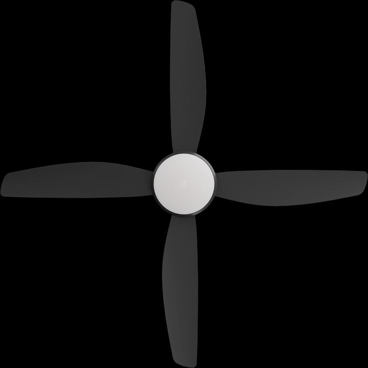 Calibo Vanga 56" DC Smart Ceiling Fan with LED Light and Remote Control | Black