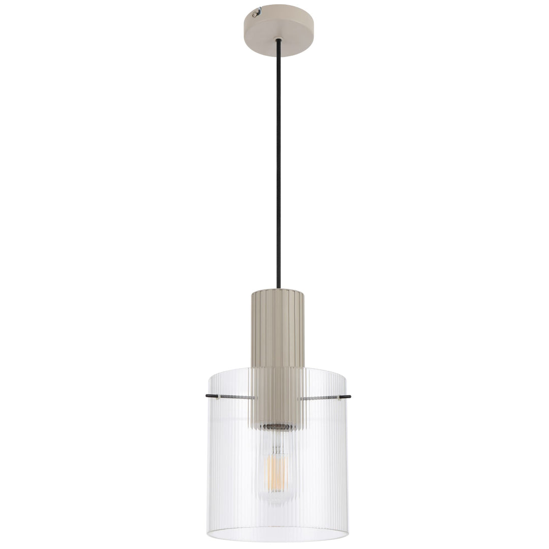 Telbix Mika 180mm Pendant Light | Grey