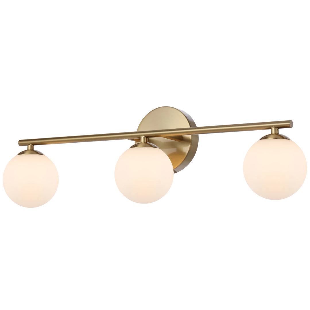 Telbix Moran 3 Light Vanity Light | Antique Gold
