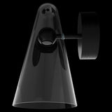 Calibo Skua Artisan Glass Tricolour LED Wall Light | Black
