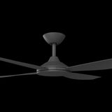 Calibo Vanga 56" DC Smart Ceiling Fan with Remote Control | Black