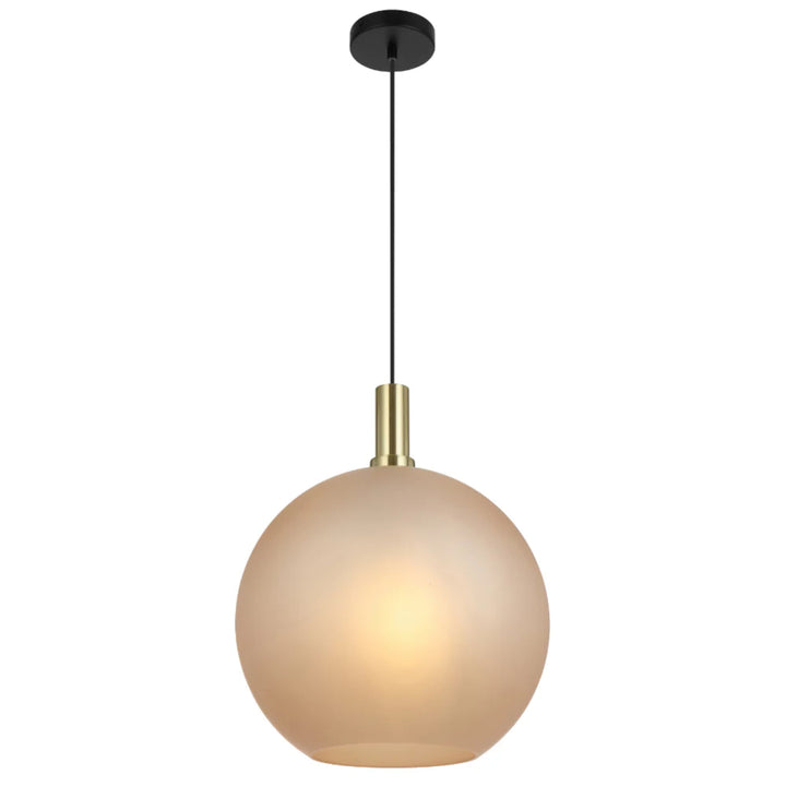 Telbix Patino Large Glass Pendant (E27) | Amber