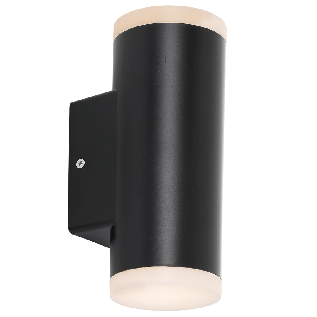 Telbix Ludek Up/Down CCT LED Wall Light | Black
