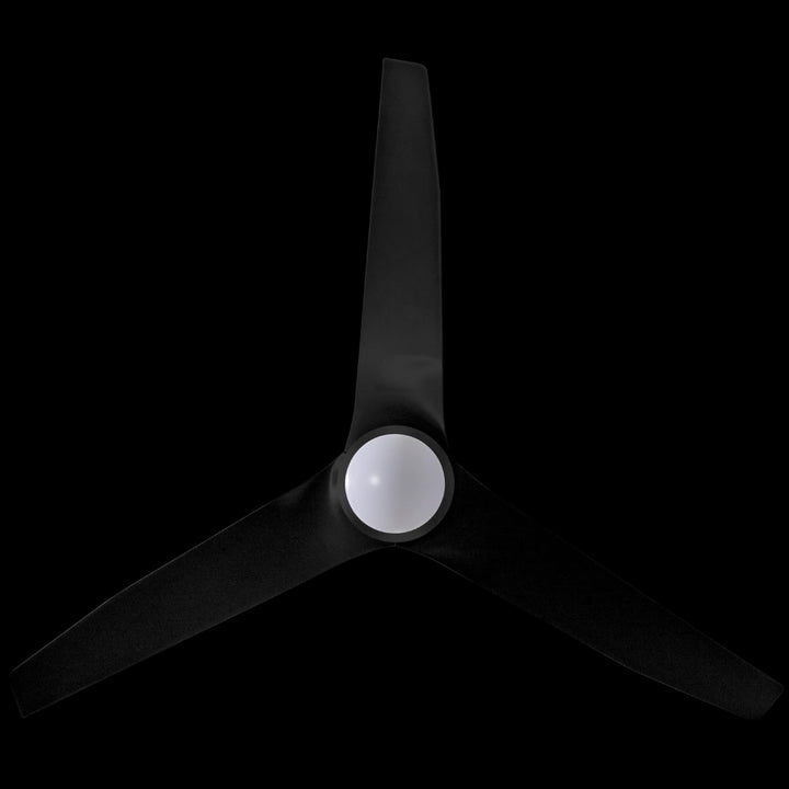 Fanco Infinity-iD Smart 48" DC Ceiling Fan with CCT LED Light and Remote | Black