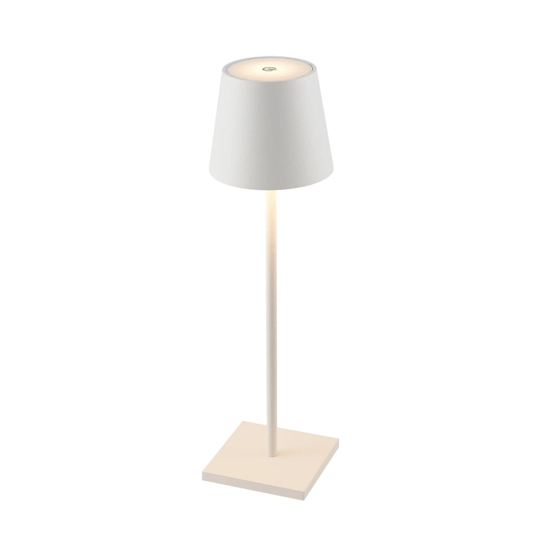 Telbix Clio Rechargeable LED Table Lamp | White