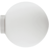 Calibo Crest Opal Glass 140mm Orb Wall Light | White