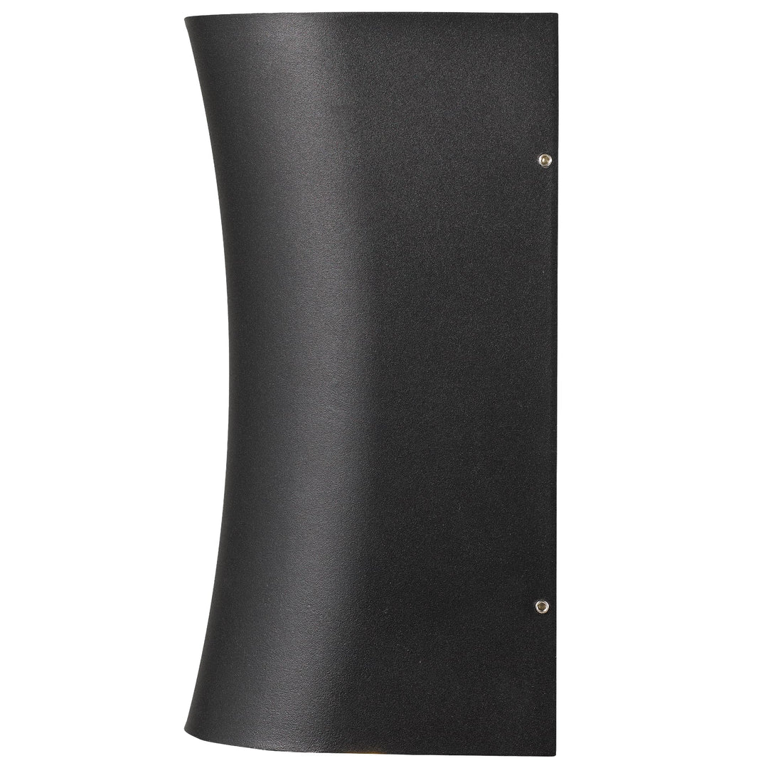 Telbix Vita Exterior Up/Down CCT LED Wall Light | Black