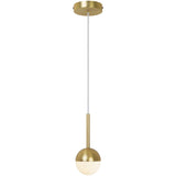Nordlux Contina 1 Light Pendant | Brass