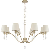 Telbix Malvern 8 Light Pendant Light | Antique Silver