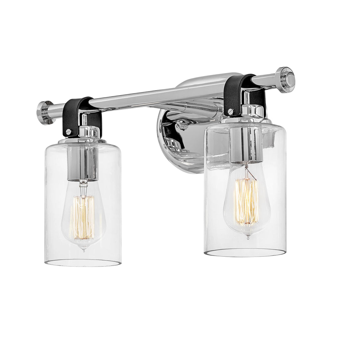 Hinkley Halstead 2 light Wall Sconce | Chrome
