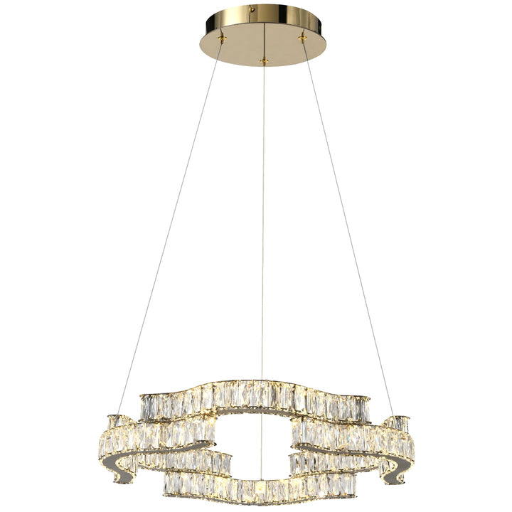Telbix Jura 1 Tier Pendant Light | Gold